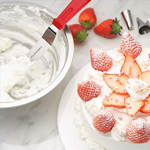 Angled Icing Spatula (Red)