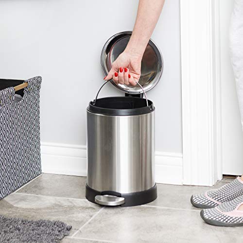Small Trash Can (Stainless)