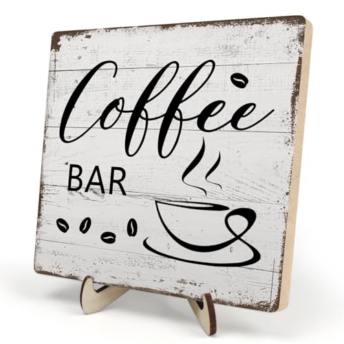 Coffee Bar Decor Sign (Coffee- White)
