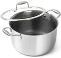 Tri ply Stainless Steel Stock Pot (8 Quarts)