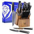 24 Pc Knife Block Set (Large / Black)