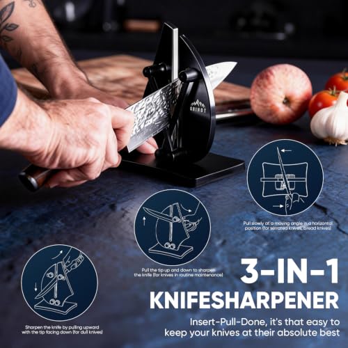 VN3 Professional Knife Sharpener (Obsidian Color)
