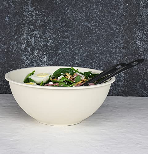 Eco Bamboo Fiber Mixing Bowl Set (6 Piece Set / Natural)