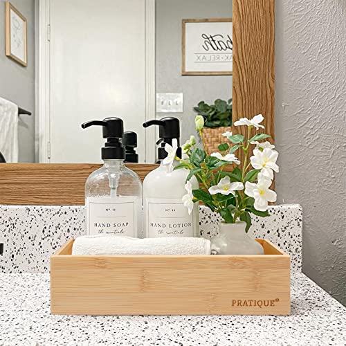 Bamboo Drawer Organizer (Bamboo / 12*5.9*2.6 inch)