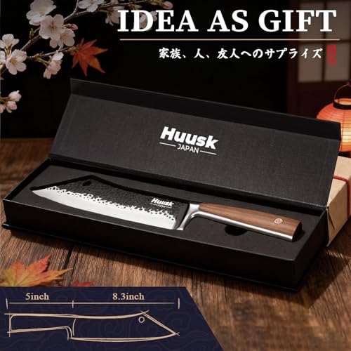 Meat Cleaver 8.3 Inch Japanese Butcher Knife Grilling Gifts for Men (8.3 inches)