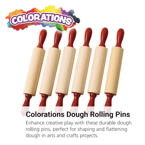 Natural Wood Rolling Pins for Kids (regular)