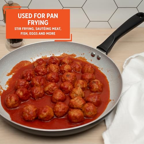 12 Inch Premier Cera Aluminum Speckled Gray Ceramic Fry Pan (Ceramic / 12 Inches)