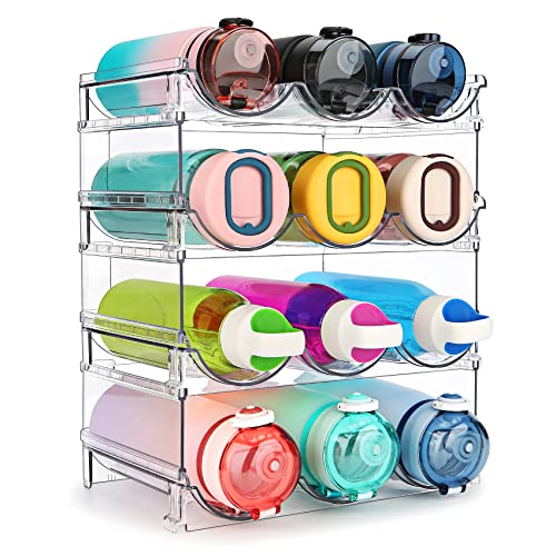 Water Bottle Organizer for Cabinet 4 Pack Water Bottle Holder (4 Pack)