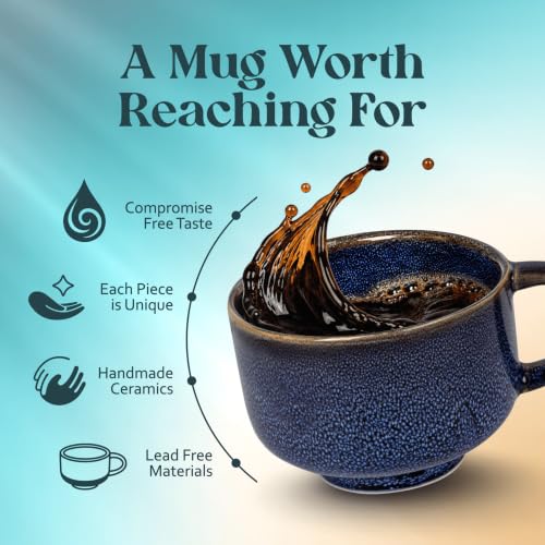 Navy Blue Extra Large Coffee Mug (Abyss)