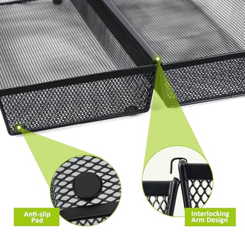 Drawer Organizer (Black-5L pack)