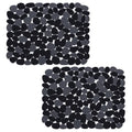 Pebble Sink Mat for Stainless Steel (Black)