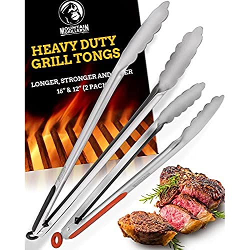 Grill Tongs for Cooking BBQ