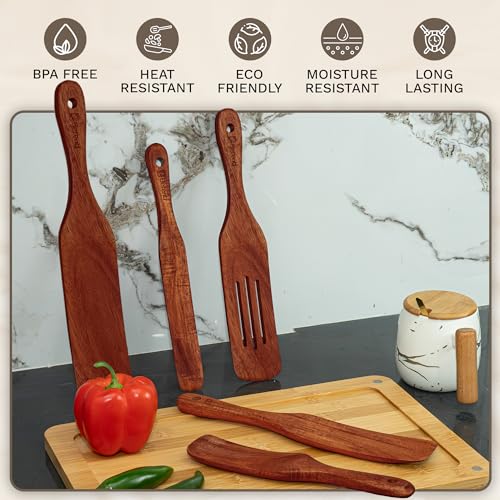 Wooden Spurtle Set