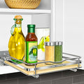 lite™ Pull Out Spice Organization for Cabinets (Wood / 10-1/4" - 1 Tier)