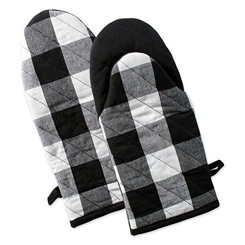Buffalo Check Kitchen Collection (Oven Mitt / Black & White)