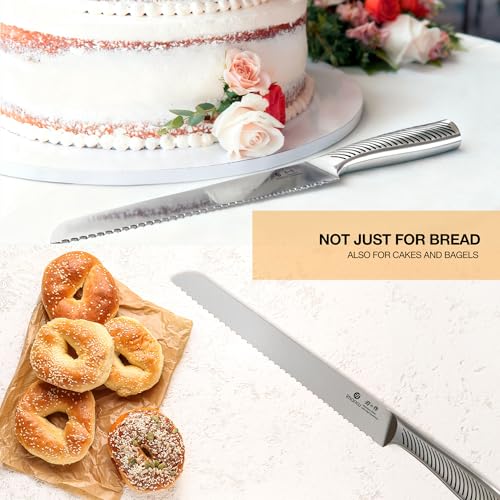 Bread Knife 10 Inch (Classic Silver)