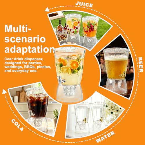 1.6 Gallon Drink Dispenser for Parties
