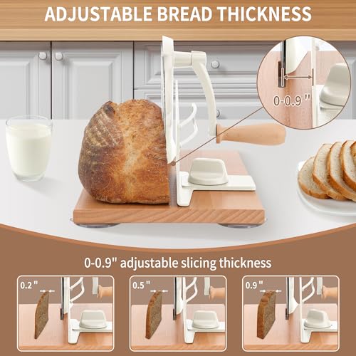 Sourdough Bread Slicer (Cream)