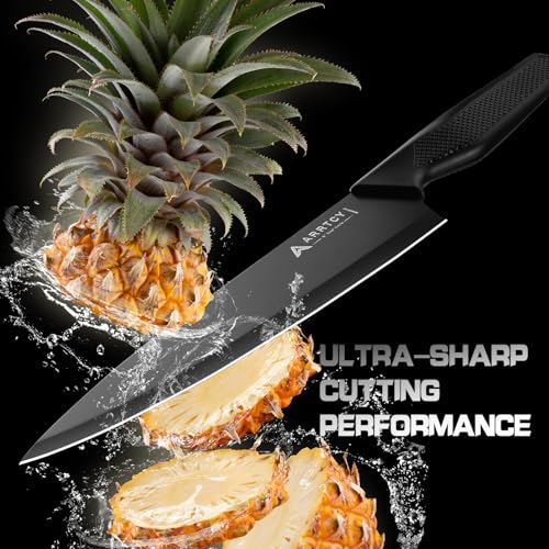 Kitchen Knife Set with Block