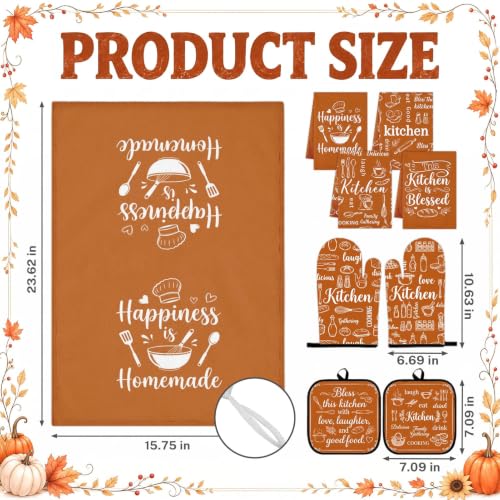 Fall Kitchen Decor Set (Orange)
