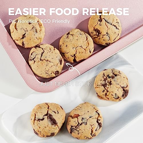 Baking Sheet Pan Set (Pink / L/M/S)