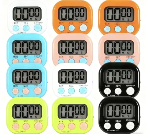 12 Pack Digital Timer for Kids Classroom