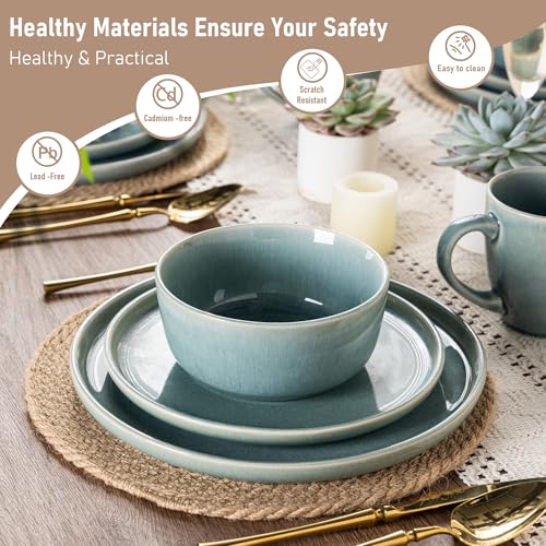 Dinnerware Sets for 8 (Malachite Green / Service for 8(24Pcs))