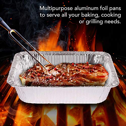 Aluminum Pans 9x13 Disposable Foil Baking Pans