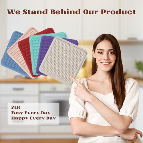 4-in-1 Silicone Mat: Air Fryer & Coffee Maker, 12"x12", Milk White (Milk White / 12" x 12")