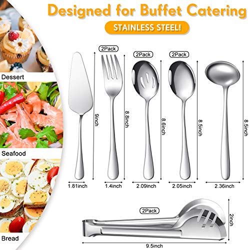 Serving Utensils Set (Silver)