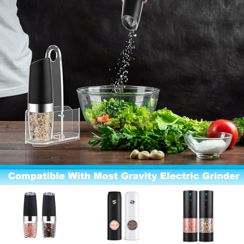 Salt and Pepper Grinder Set Stand