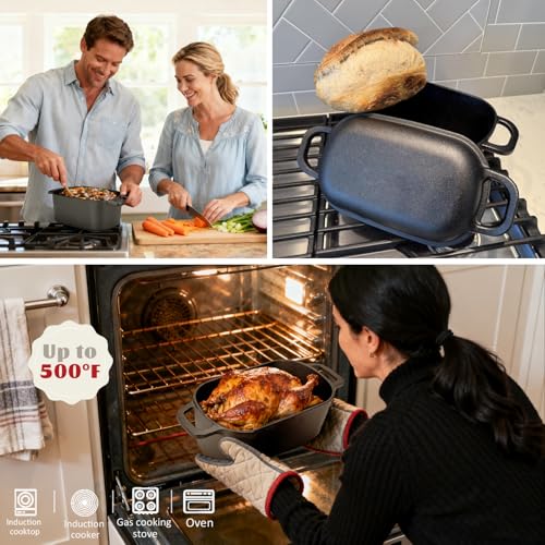 Dutch Oven for Bread Baking & Sourdough Bread Baking Starter Kit
