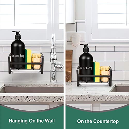 Sponge Holder for Kitchen Sink (Sponge Holder / Black)