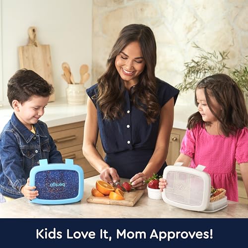 Kids 5 Compartment Lunch Box (Confetti Edition - Abyss Blue)