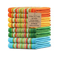 Kitchen Towels Cotton Dish Towels 20”x30” (20" x 30" (Set of 8) / 007 Multi Stripes)