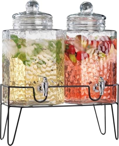 Beverage Dispensers (Clear - 1.5 Gallon 2 Pack)
