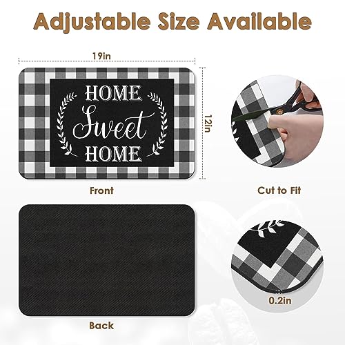Coffee Mat for Countertops (Buffalo grid black)