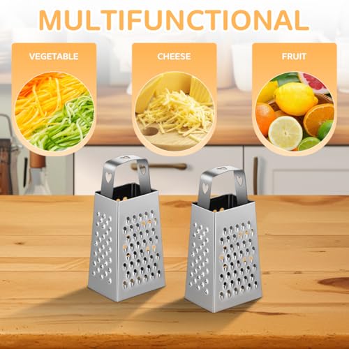 6Pcs Mini Box Graters (7.80X3.80X2.80CM)