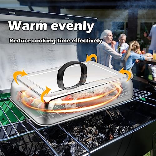 Melting Dome 2Pcs (1 Solid Dome + 1 Lid with vent)