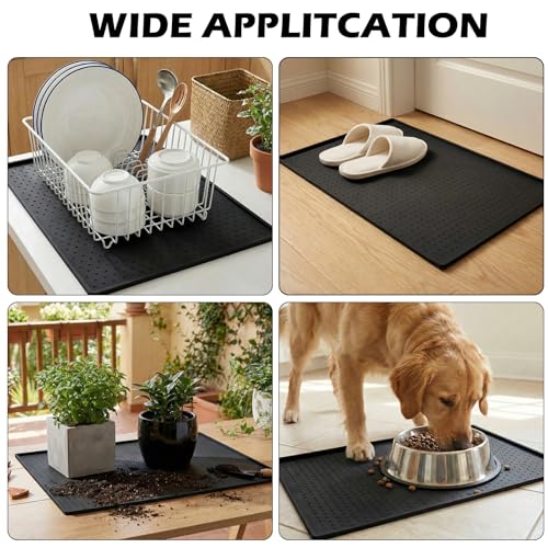 Coffee Mat Non (Black / 11.5" x 11.5")