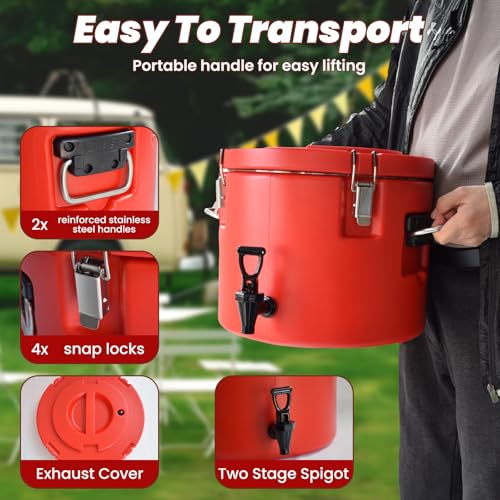20L 5Gal Insulated Beverage Dispenser
