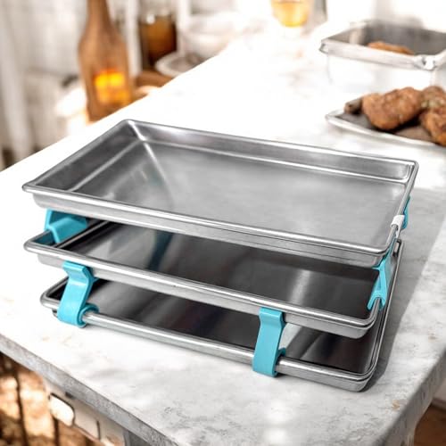 16 PCS Large Cookie Sheet Stackers