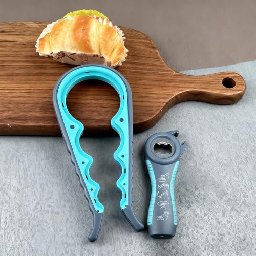 Jar Opener for Seniors with Arthritis (A-Blue)