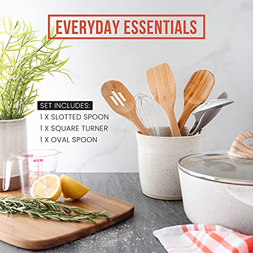Bamboo Cooking Utensils 3 (3-Pc Mixed Set)