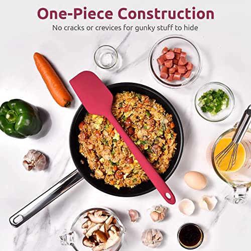 14in Extra Large Silicone Spatula (Red / 14.2in)