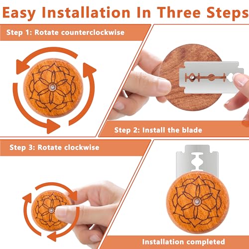 UFO Bread Lame Sourdough Scoring Tool Bread Scorer (E7-Mandala)