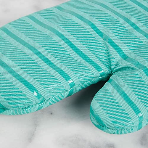 Albany Oven Mitt 2 (Aqua Sky / 7"x13")