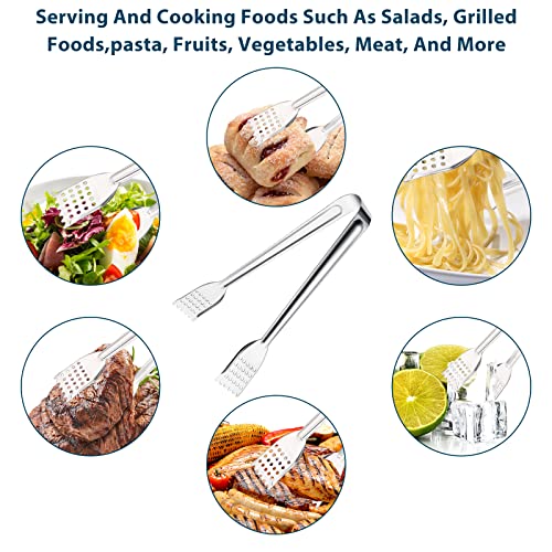 8 Pack Serving Tongs (9 Inch （8 Pack）)