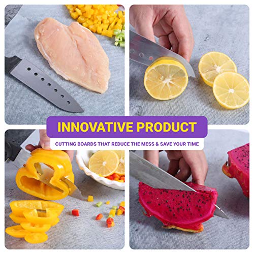 Disposable Plastic Cutting Board Sheets for BBQ & Camping (385"L x 12"W)