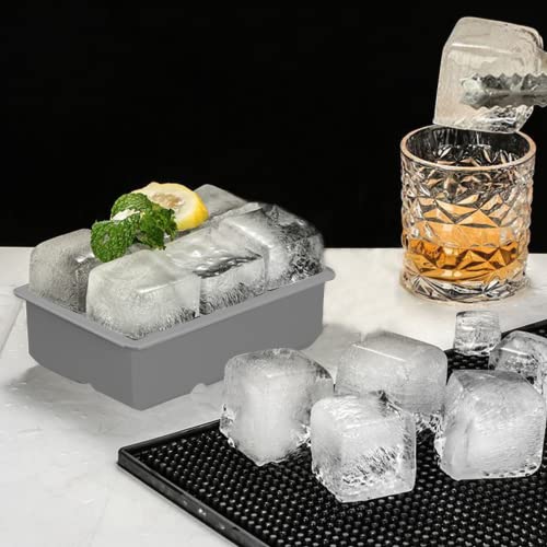 2 Pack Ice Cube Tray (Gray)